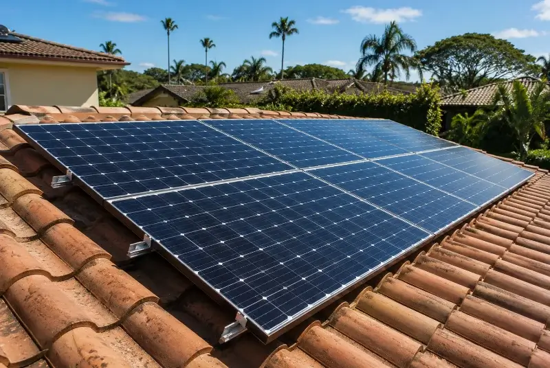 Installation de panneaux solaires à Saint-Léon-sur-Vézère